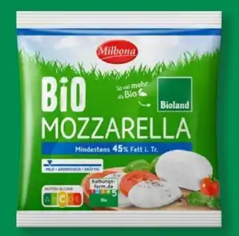 Lidl Milbona Bio Mozzarella Angebot