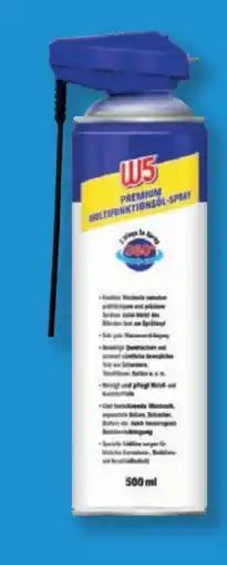 Lidl W5 Premium Multifunktionsöl-­Spray Angebot