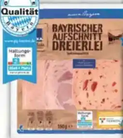 E-Center Edeka Heimatliebe Bayrischer Aufschnitt Dreierlei Angebot
