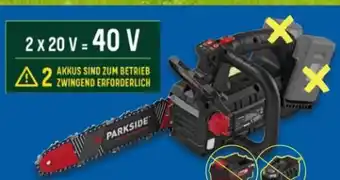 Lidl Parkside Performance Akku-Baumpflegesäge PPAKS 40-Li A1 Angebot
