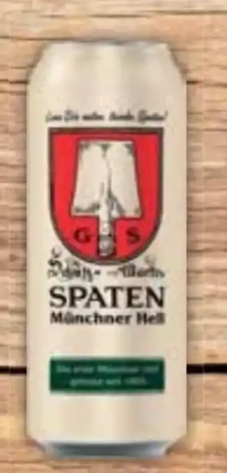 E-Center Spaten Münchner Hell Angebot