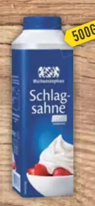 E-Center Weihenstephan Schlagsahne Angebot