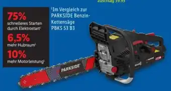 Lidl Parkside Performance Benzin-Kettensäge PPBKS 56 A1 Angebot