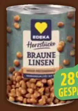 E-Center Edeka Herzstücke Braune Linsen Angebot