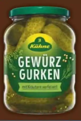 E-Center Kühne Gewürz Gurken Angebot