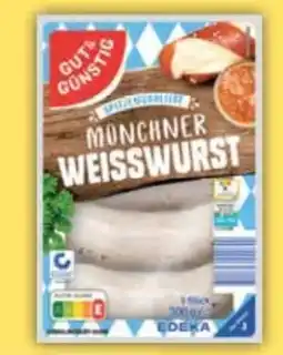 E-Center Gut & Günstig Münchner Weisswurst Angebot