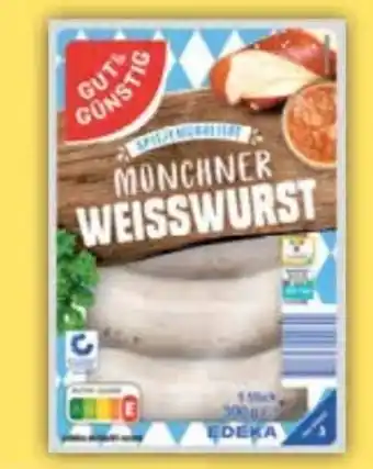 E-Center Gut & Günstig Münchner Weisswurst Angebot