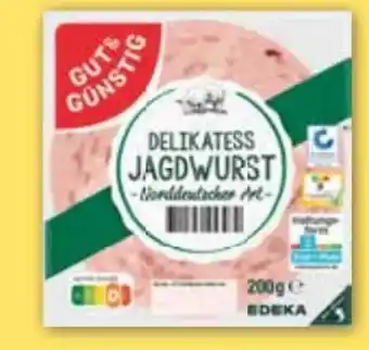 E-Center Gut & Günstig Delikatess Jagdwurst Angebot