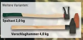 Lidl Parkside Vorschlaghammer Angebot
