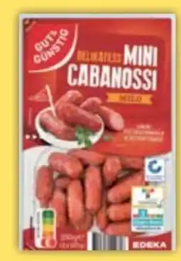E-Center Gut & Günstig Delikatess Mini Cabanossi Angebot
