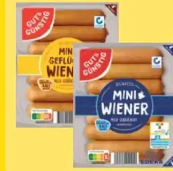 E-Center Gut & Günstig Delikatess-Mini-Wiener Angebot