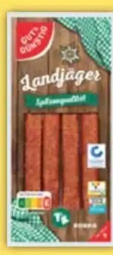E-Center Gut & Günstig Landjäger Angebot