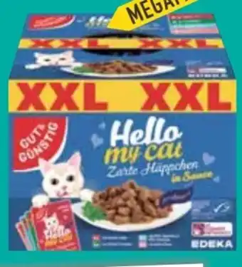 E-Center Gut & Günstig Hello my Cat Katzennahrung Angebot