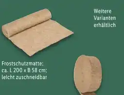 Lidl Parkside Pflanzen-Frostschutzstreifen Angebot