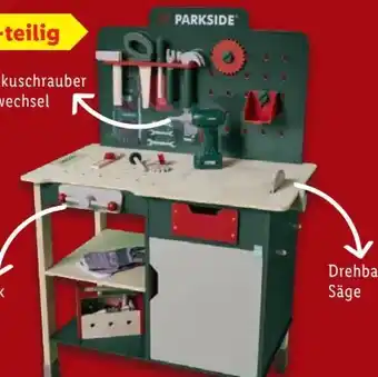 Lidl Lupilu Holz-Werkbank Angebot
