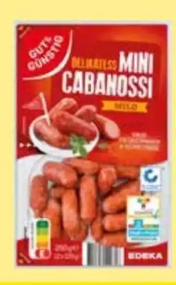Edeka Gut & Günstig Delikatess Mini Cabanossi Angebot