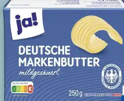 REWE Center ja! Markenbutter Angebot