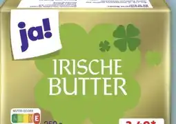 REWE Center ja! Irische Butter Angebot
