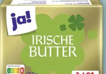 REWE Center ja! Irische Butter Angebot