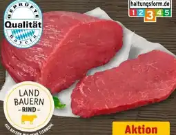 REWE Center Metzgerei Landbauern Rindersteakhüfte Angebot
