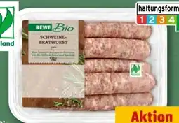 REWE Center Rewe Bio Schweine Bratwurst Angebot