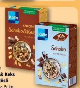 REWE Center Kölln Müsli Knusper Schoko-Keks Angebot