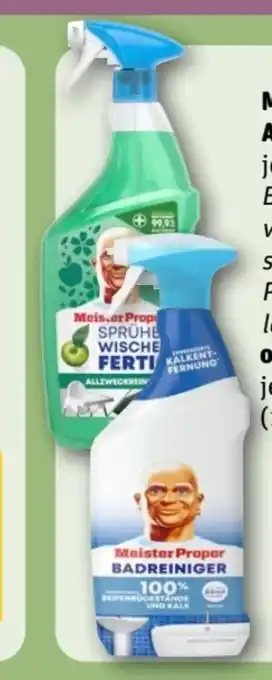 REWE Center Meister Proper Allzweckreiniger Angebot