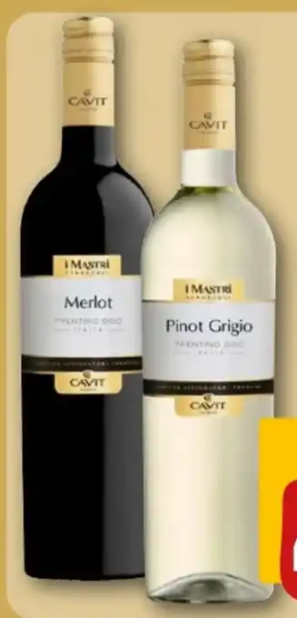 REWE Center Cavit Mastri Vernacoli Merlot Trentino Angebot