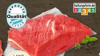 REWE Center Metzgerei Landbauern Rinder-Brust Angebot