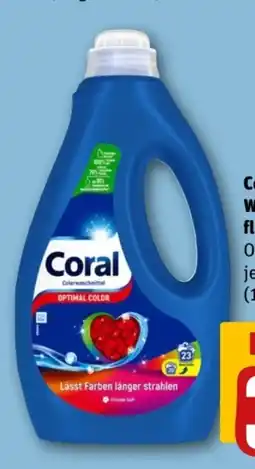 REWE Center Coral Waschmittel Flüssig Angebot