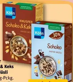 REWE Kölln Müsli Knusper Schoko-Keks Angebot