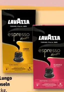 REWE Center Lavazza Espresso Lungo Kaffeekapseln Angebot