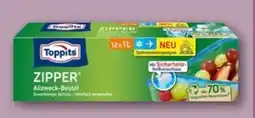 REWE Center Toppits Zipper Allzweckbeutel Angebot