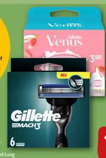 REWE Center Gillette Rasierklingen Venus Spa Breeze Comfortglide Angebot