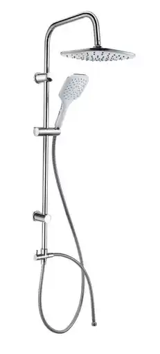 Globus Baumarkt TrendLine Kopfbrausesystem Quattro White Angebot