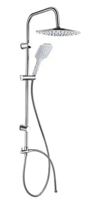 Globus Baumarkt TrendLine Kopfbrausesystem Quattro White Angebot