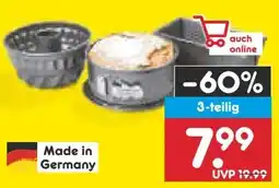 Netto Marken-Discount Original Kaiser Backformenset 3-tlg Angebot
