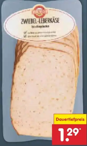 Netto Marken-Discount Gugel Zwiebel-Leberkäse Angebot