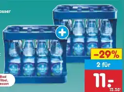 Netto Marken-Discount Hassia Mineralwasser Sprudel Angebot