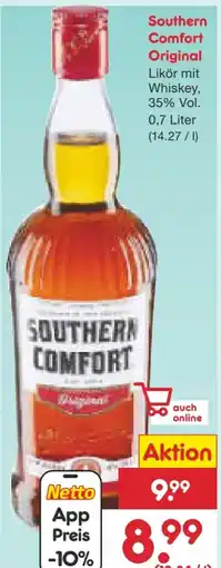 Netto Marken-Discount Southern Comfort Original Likör Angebot