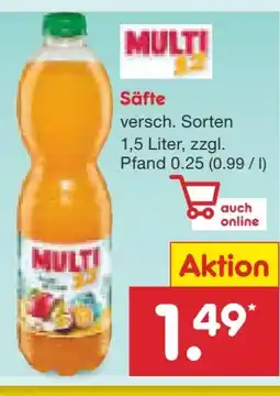 Netto Marken-Discount Multi12 Saft Angebot