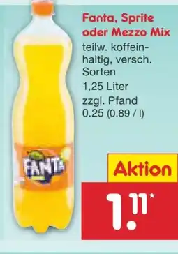 Netto Marken-Discount Fanta Limonade Angebot