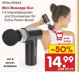 Netto Marken-Discount Vitalmaxx Mini Massage Gun Angebot