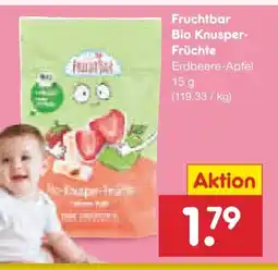 Netto Marken-Discount FruchtBar Bio Knusper-Früchte Angebot