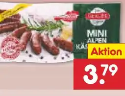 Netto Marken-Discount Berger Mini-Alpenkäsekrainer Angebot
