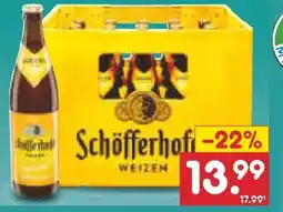 Netto Marken-Discount Schöfferhofer Hefeweizen Naturtrüb Angebot