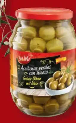 Lidl Sol & Mar Grüne Oliven mit Stein Angebot