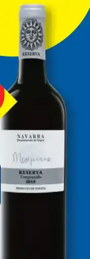 Lidl Navarra Mezquiriz Tempranillo Reserva Angebot
