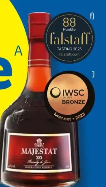 Lidl Majestat XO Brandy de Jerez Solera Gran Reserva Angebot