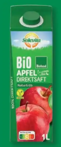 Lidl Solevita Apfel-Direktsaft Naturtrüb Angebot